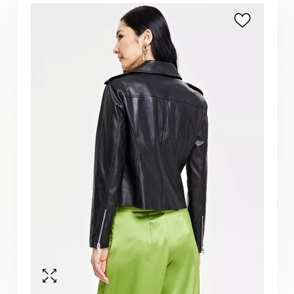 Internation Concepts Faux Leather Jacket - Picture 7 of 10